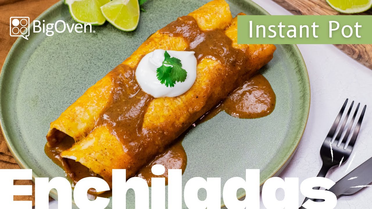 Big Oven Kitchen: Instant Pot Enchiladas