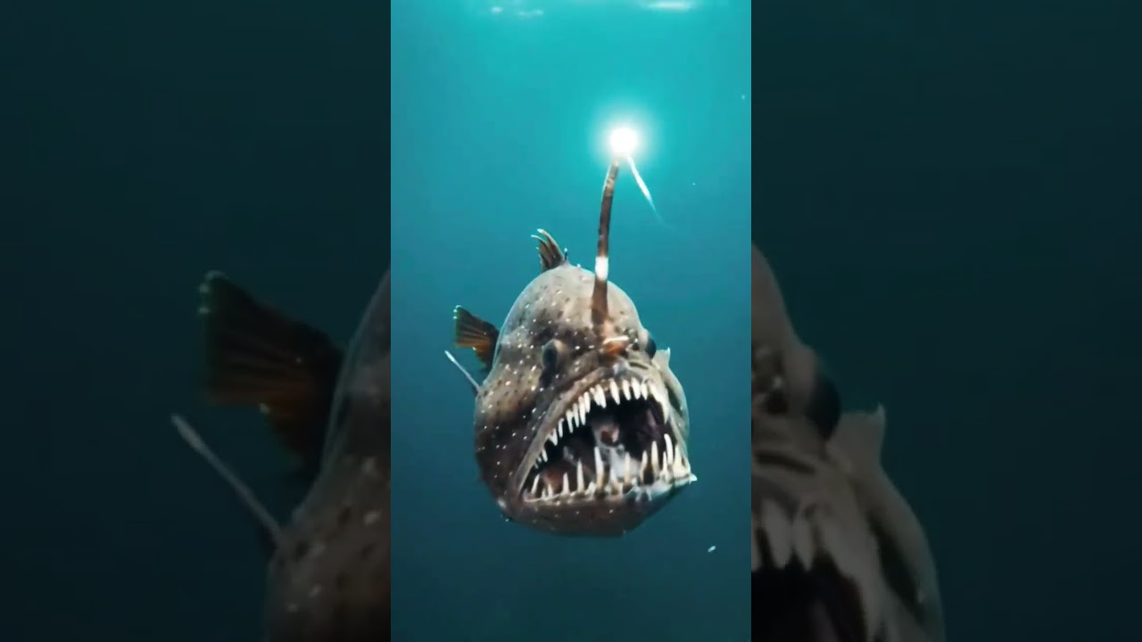 First Ever Daylight Footage of the Black Devil Fish (Seadevil Anglerfish) #ocean