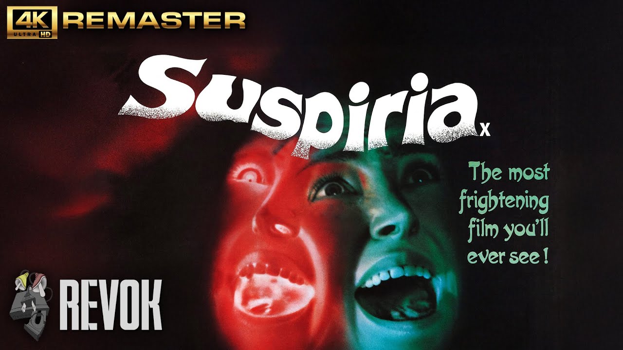 SUSPIRIA (1977) International Trailer | Dario Argento Italian Horror Masterpiece | 4K Restoration