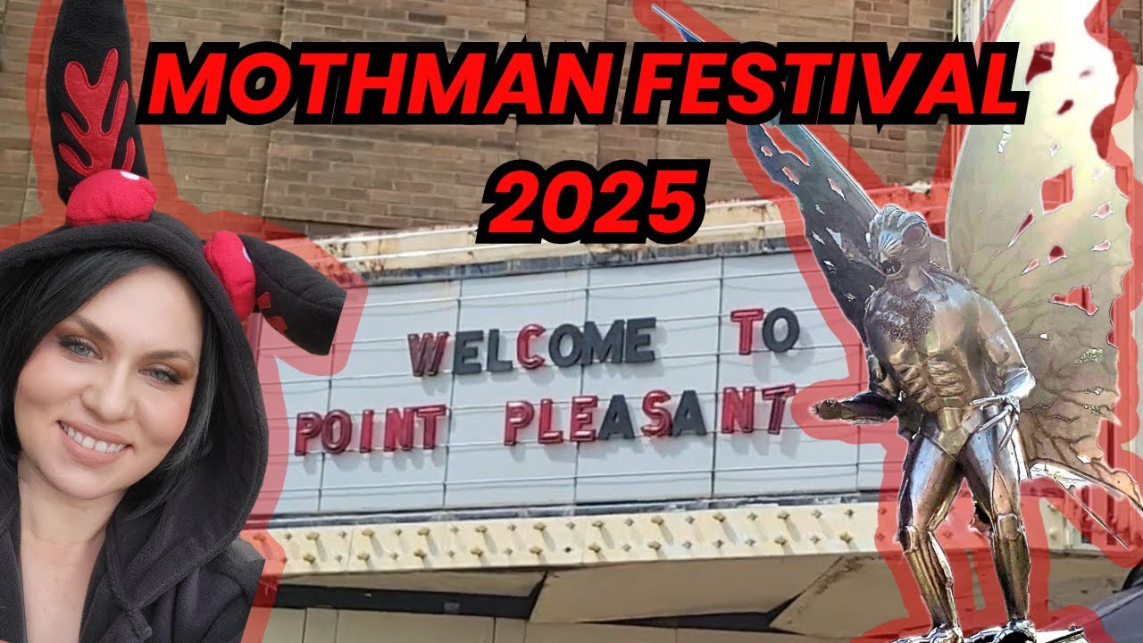 MOTHMAN FESTIVAL 2025 VLOG  | Point Pleasant, WV