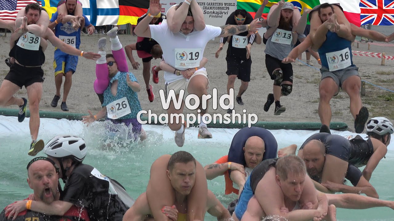 Wife Carrying World Championship 😍