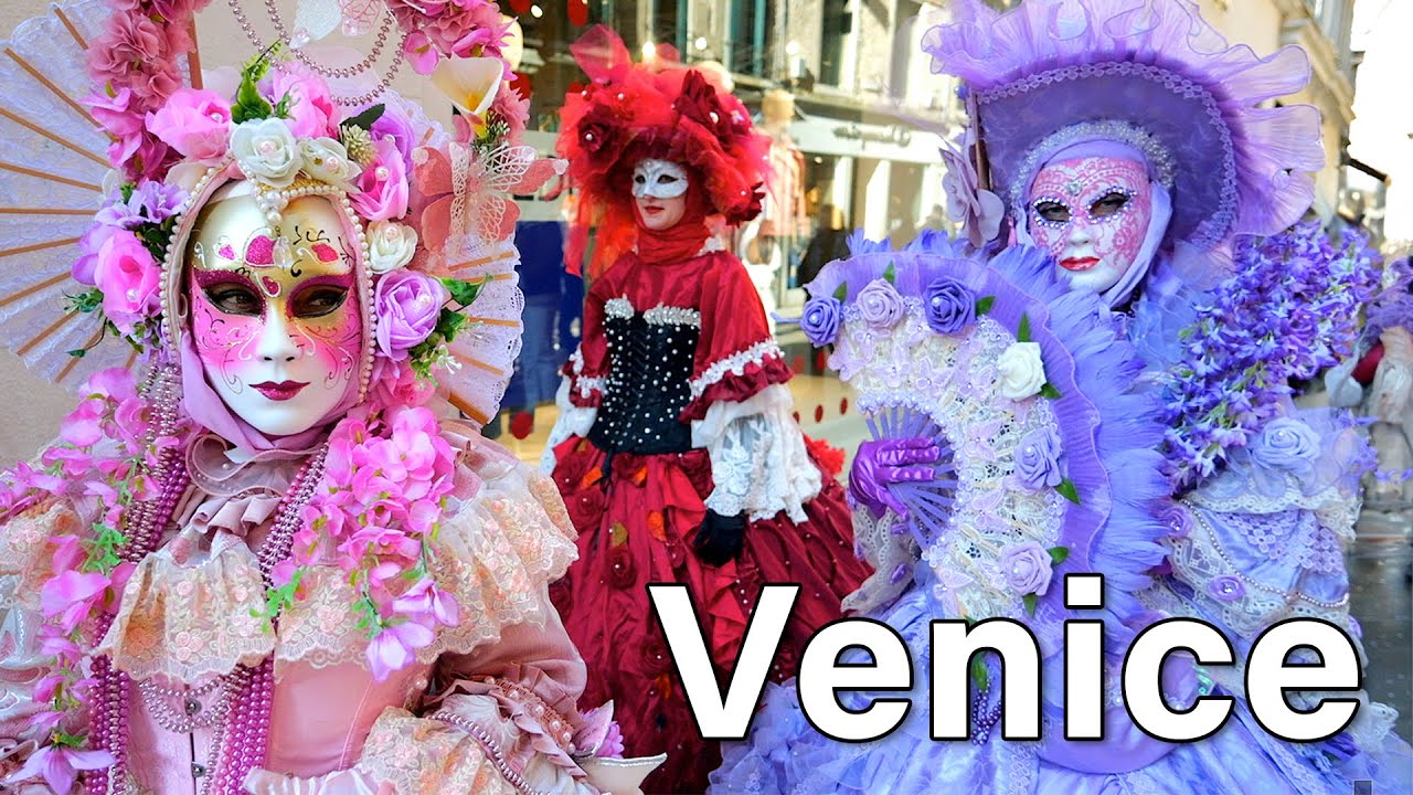 Venice Carnival 4K AMAZING Costumes and Opening Parade