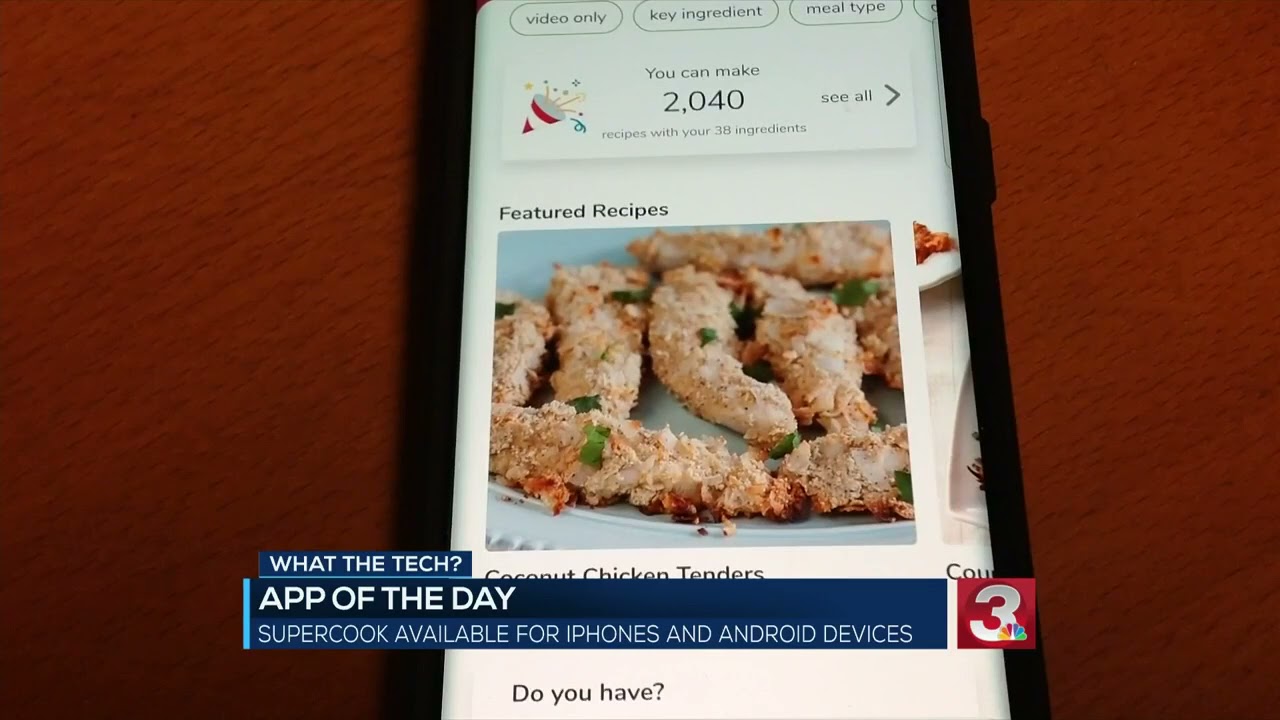 WHAT THE TECH? App of the Day: SuperCook