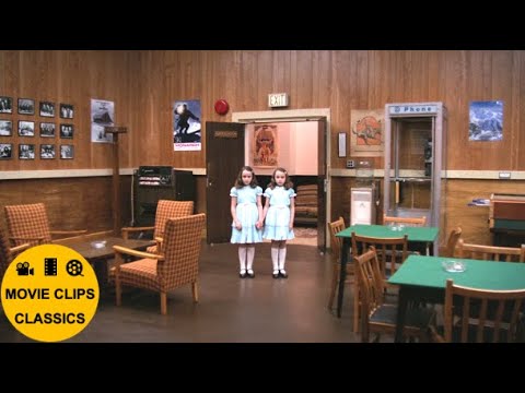 The Shining (1980) - Danny sees the Grady twins for the first time