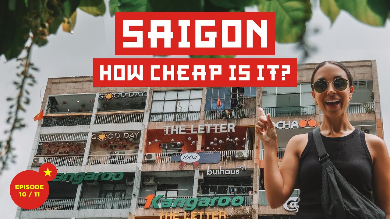 Vietnam Travel Costs! Ho Chi Minh City Food & Attractions