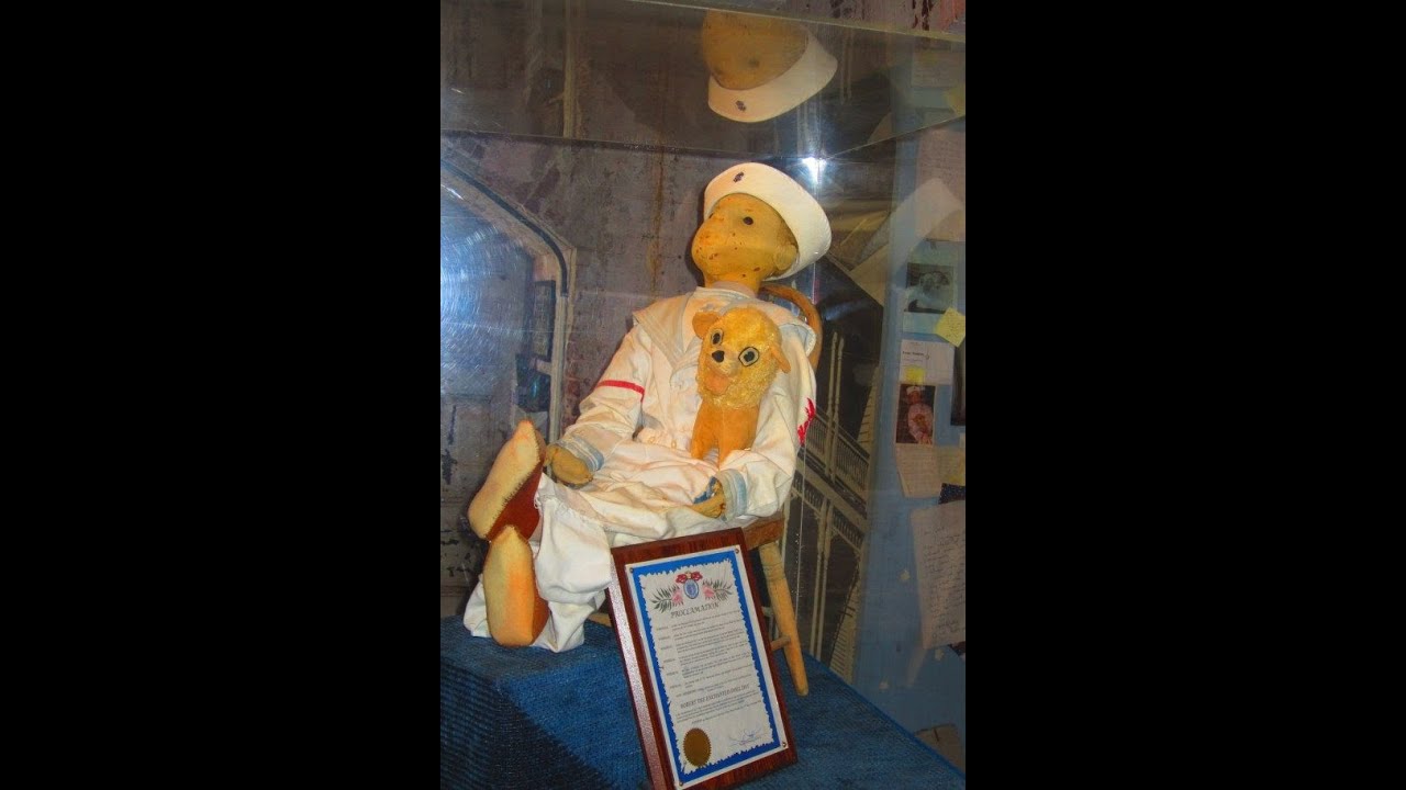 Robert The Doll caught moving on camera