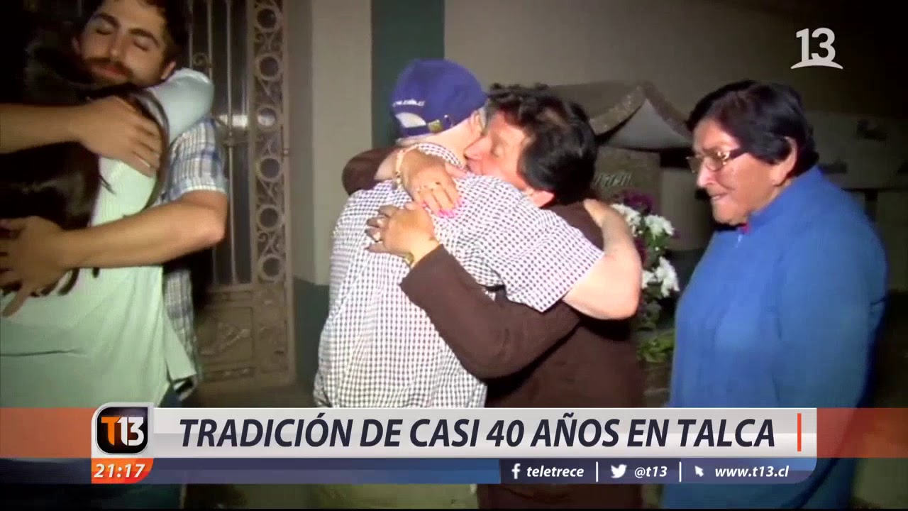 Año Nuevo en el cementerio: tradición de casi 40 años en Talca