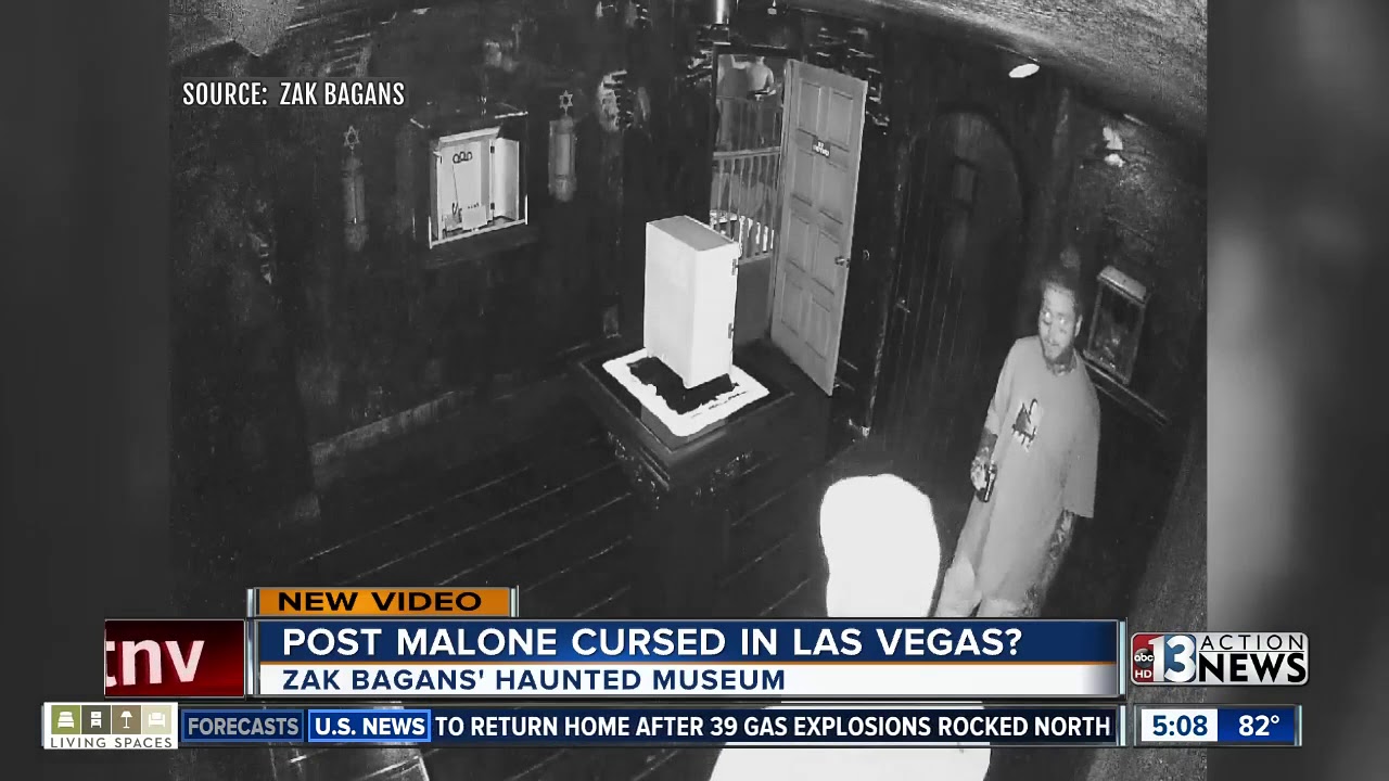 Post Malone cursed in Las Vegas?