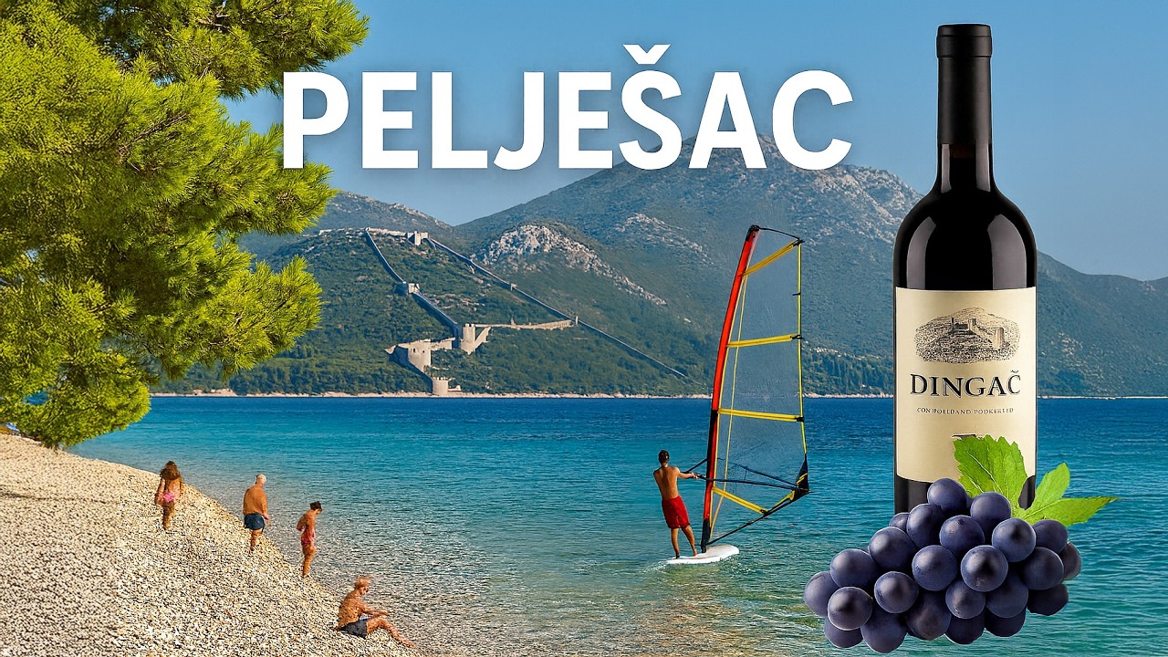 Pelješac, Croatia – Beaches, Mountains, and the Best Wine Trails