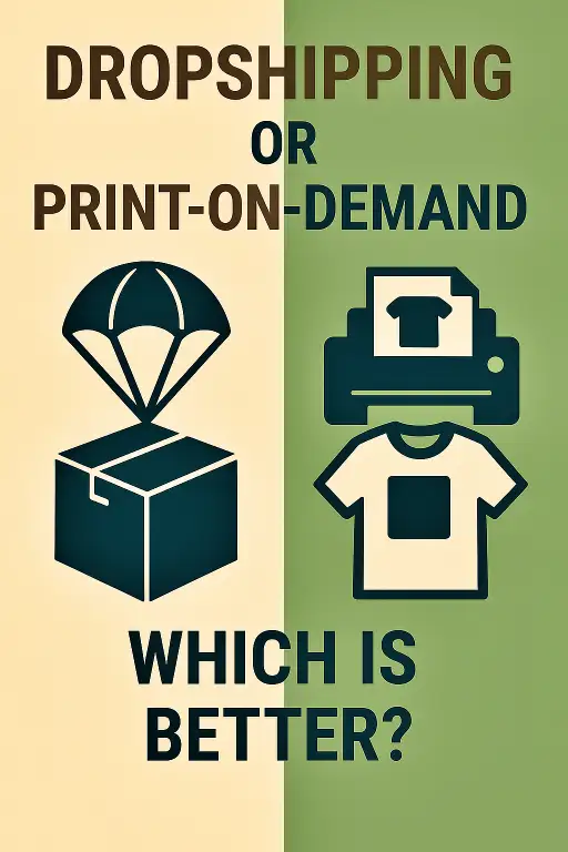 Dropshipping vs Print-on-Demand: Which is Better for You? 1 Dropshipping vs Print-on-Demand: Which is Better?