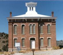 28 Ghost Towns in Nevada: Eerie Ruins, History & Visiting Tips Nye20County20Courthouse201876