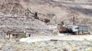 28 Ghost Towns in Nevada: Eerie Ruins, History & Visiting Tips Ruins20of20Lippincott20Smelter201935 1953