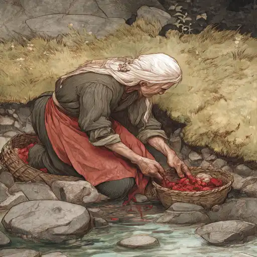 13 Dark Scottish Myths and Legends: Exploring Celtic Folklore The Bean Nighe: The Washer Woman