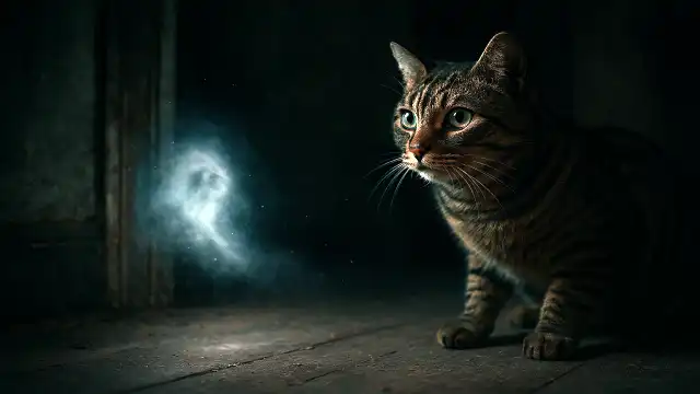 Can Cats See Ghosts? Science, Folklore & What Your Cat Is Really Staring At Cat Ghost Hunter