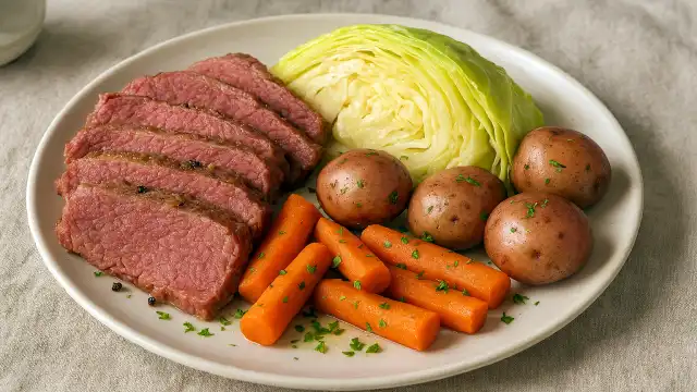Corned beef and cabbage