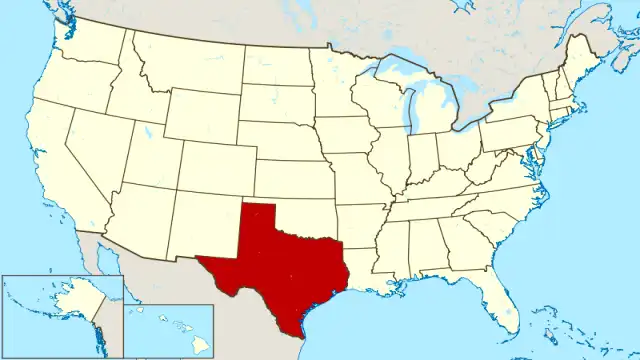 Texas Independence Day (March 2): The Real Story of the Alamo, What Happened & Why It Matters Texas-in-United-States Map