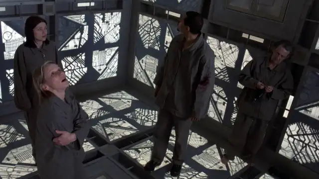 Cube movie scene