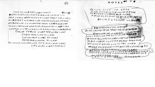 Ricky McCormick Cipher: Notes the FBI Can't Crack The Ricky McCormick Notes
