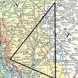 Bridgewater Triangle Explained: Mass. Paranormal Hotspot Bridgewater Triangle Map
