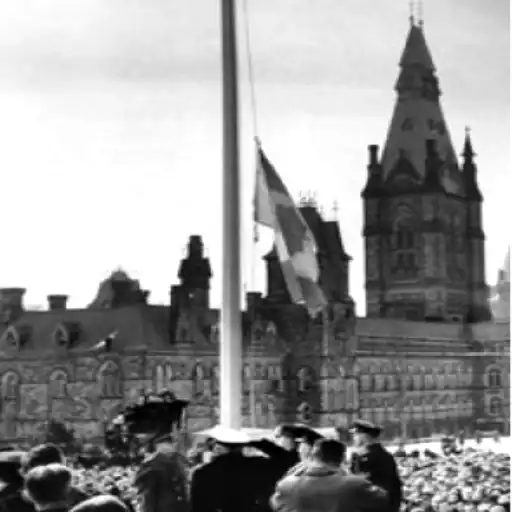 Why Was Dominion Day Changed to Canada Day? The History 1965 flag raising ceremony