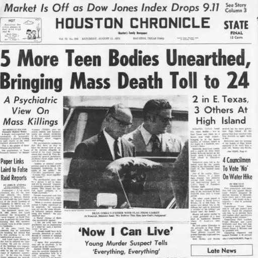 Dean Corll Victims: Unidentified Boys of the Houston Mass Murders Dean Corll’s Unidentified Victims