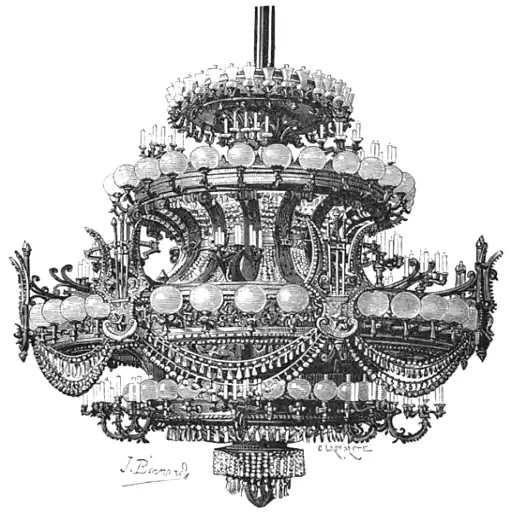 Palais Garnier chandelier