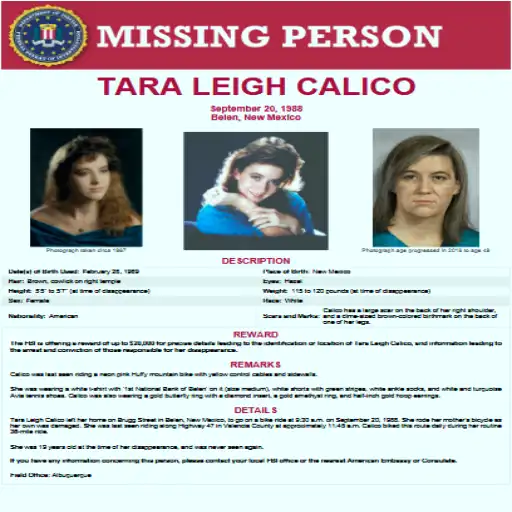 Tara Calico Polaroid: 1988 Disappearance Explained Tara Calico’s Disappearance