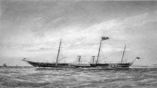 1877 Sea Serpent: Mystery of the Barque Pauline Monster Barque Pauline