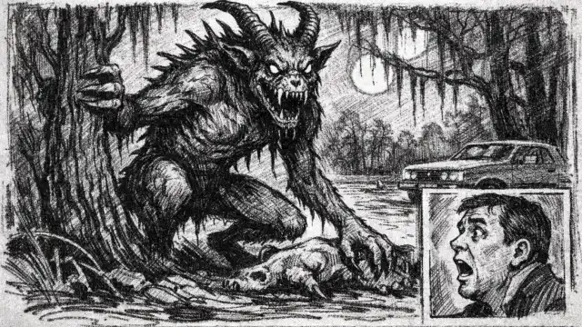 Grunch Road Monster: Terrifying New Orleans Swamp Legend New Orleans Swamp Legend