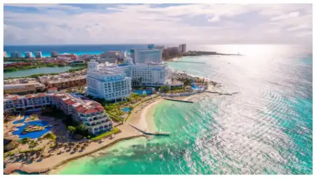Cancun Hotel Zone's 14-mile boulevard