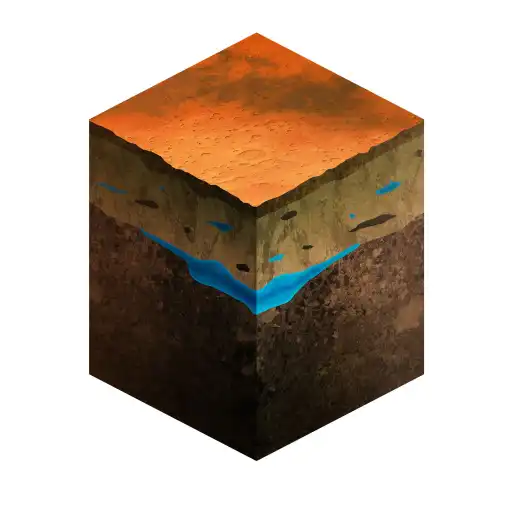 Mars showing deep crustal layers