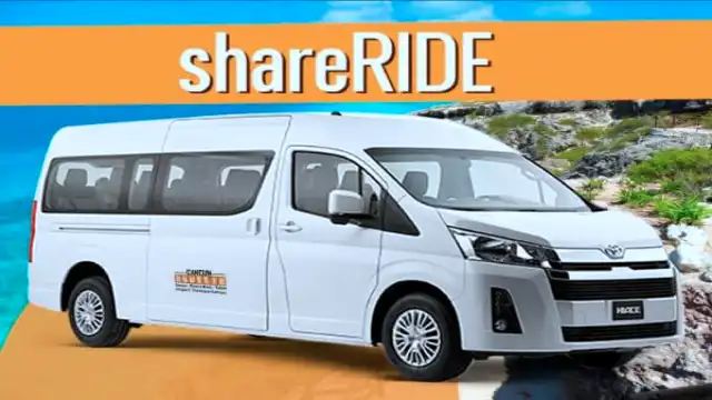Pre-booked airport transfer vans