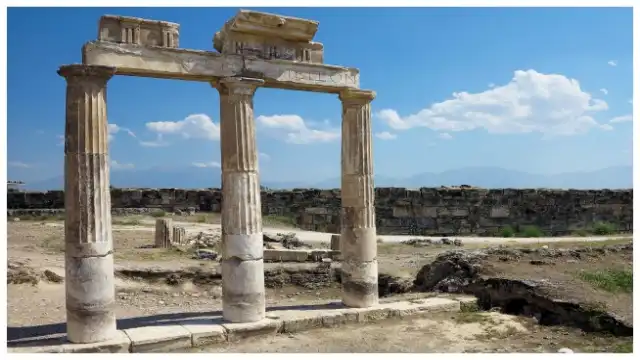 8th-Century Twin Infant Tomb Found in Ephesus Latrine Remains of the Temple of Artemis at Ephesus