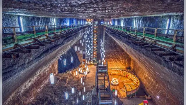 Rudolf Mine's cathedral-sized chamber