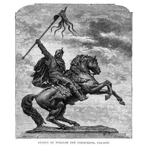 William the Conqueror on horseback