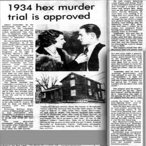 The Witch of Ringtown Valley: Susan Mummey 1934 Case The isolated Ringtown Valley farmhouse