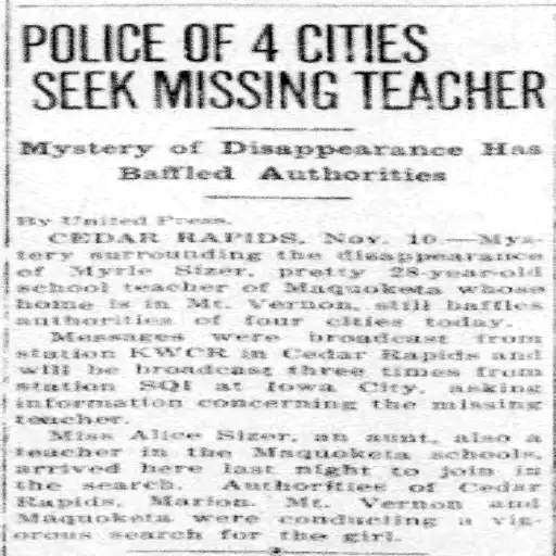Mary Doefour Mystery: The Lost Life of Anna Myrle Sizer Mystery of a Lost Teacher