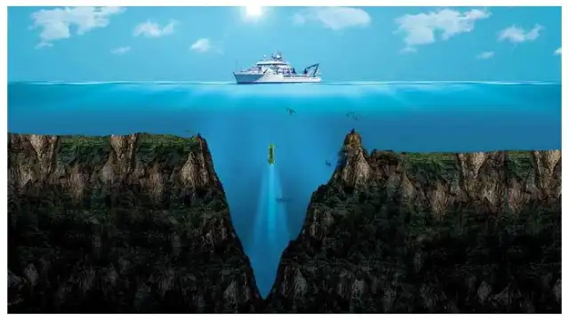 remote depths of the Mariana Trench