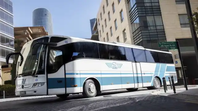 Amman to Petra: Bus vs Rental Car Route, Cost & Guide JETT tourist coach in Amman