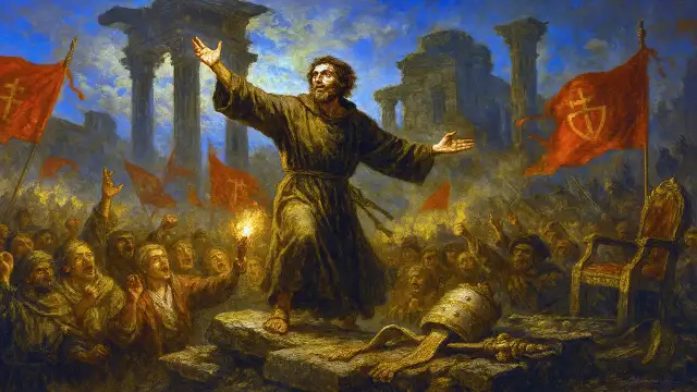 Arnold of Brescia: The Forgotten Rebel Who Defied the Medieval Papacy Arnold of Brescia Preaching Civil Freedom