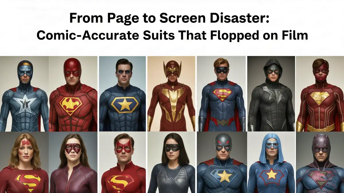 Absurd Suits 5 Comic-Accurate Suits That Were a Disaster on Screen
