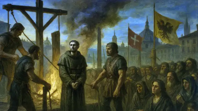 Arnold of Brescia: The Forgotten Rebel Who Defied the Medieval Papacy The Execution of Arnold of Brescia