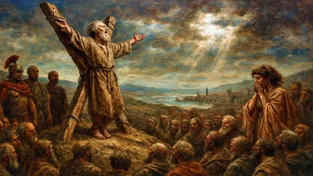 Untold Legends of Jesus’ Apostles: Miracles, Myths & Martyrdom St. Andrew bound to an X-shaped cross